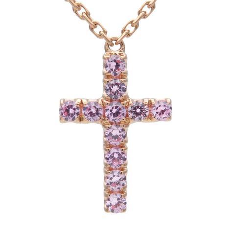 cross necklace cartier|cartier symbol necklace.